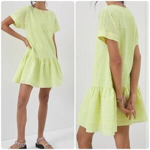 Anthropologie | Dresses | Anthropologie Tommie Faux Leather Frontzip Mini  Shirt Dress Pine Green Xs Nwt | Poshmark